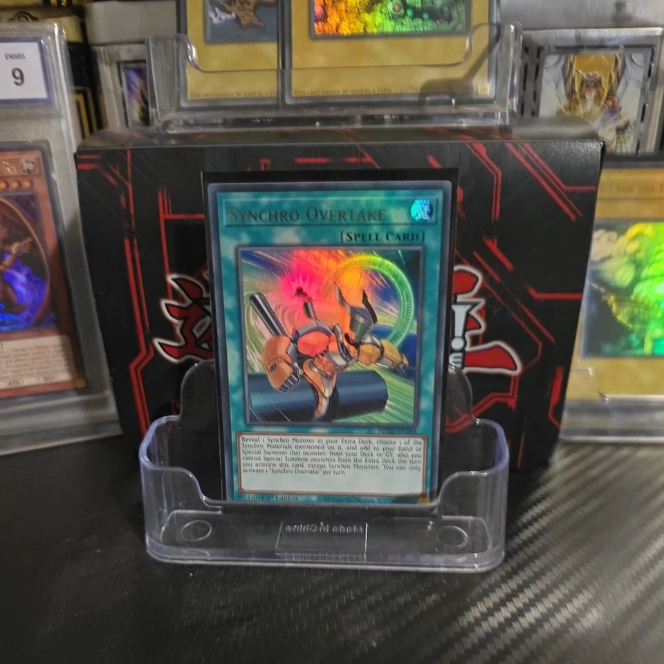 YUGIOH Ultra Rare Synchro Overtake MP22-EN164  - Image 1 of 1