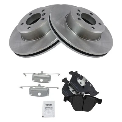TRQ BKA17599 Disc Brake Kit For BMW 528i xDrive 2009-2010 Front 34112283865 Foto 1 de 4