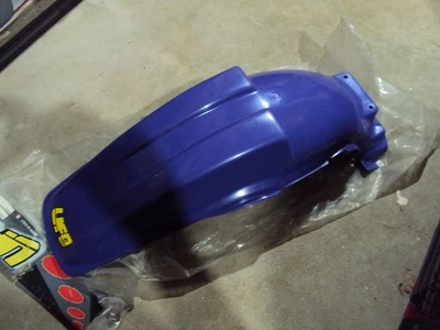 NOS UFO KX Purple Rear Fender Kawasaki KX125 88-89, KX250 88-89, KX500 88-04 - Image 1 of 4