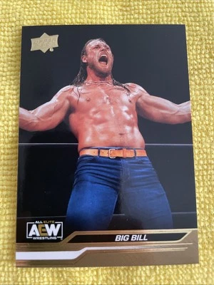 2024 Upper Deck AEW All Elite Wrestling - Big Bill #43 Gold - Image 1 of 2
