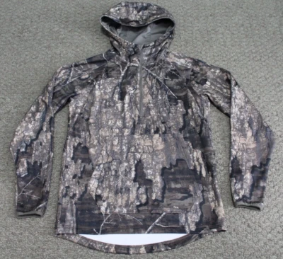 Толстовка с капюшоном мужская Nomad Realtree Timber камуфляжная 1/2 на молнии Migrate WPF небольшая - Изображение 1 из 4