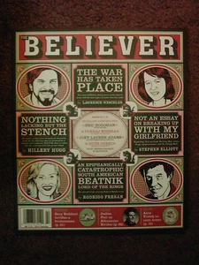 The BELIEVER #42 Zine - Eric Bogosian * Joey Lauren Adams * Pankaj Mishra * Ruth Ozeki - Bild 1 von 1