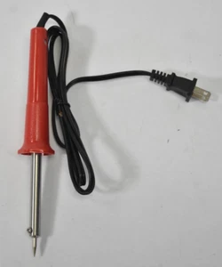 Forney Corded Soldering Iron w Nickel Tip 30W 120V 59021 Red Handle KTB-30 - Picture 1 of 5
