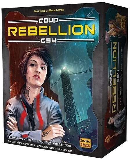 Coup: Rebellion G54 Card Game by Indie Boards and Cards IBCG541 - Image 1 of 1