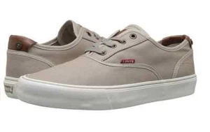 LEVIS 517004-11I ROB CT CANVAS Mn's (M) Khaki Canvas Skate Shoes - Picture 1 of 6
