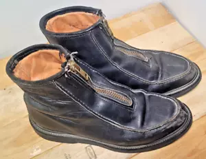 Stivali da lavoro Double H Stadium in pelle nera zip anteriore resistenti all'olio impermeabili 5331 - Foto 1 di 23