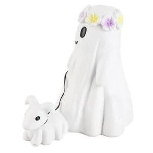 Ghost Walking Dog Statue Resin Ghost Walking Dog Model Halloween Home Decoration - Picture 1 of 24