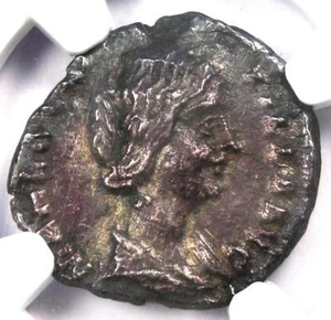 Manlia Scantilla AR Denarius Silver Coin 193 AD - Certified NGC Choice XF (EF) - Picture 1 of 5