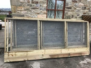 Pen Sections Partridge Pens Pheasant Pens Game Rearing, Rabbit Runs. - Picture 1 of 2
