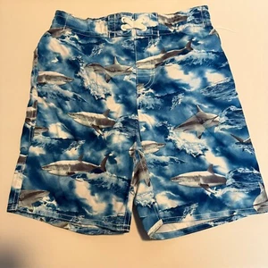 Boy's Swimwear - OLD NAVY- Shark graphics- Size 8 - NEW without Tags' - Picture 1 of 6