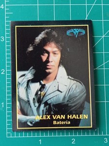 1994 Argentina Rock CARD ULTRA FIGUS ALEX VAN HALEN