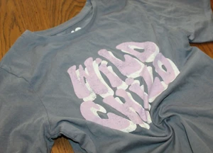 Blue Pink HIPPIE Wild Child Classic Crew Tshirt T- SHIRT Summer Casual COOL Fun - Picture 1 of 16