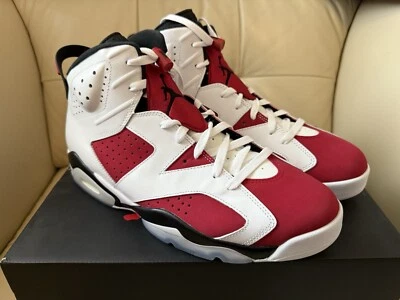 Nike Air Jordan 6 Retro OG Mid Carmine 2021 CT8529-106 Size 13 - Image 1 of 4