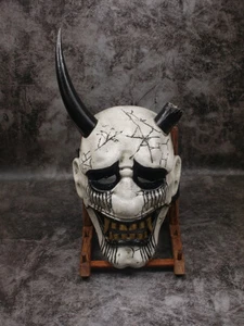 Ghostwire:Tokyo Maschera Indossabile Facepiece Cosplay Party Props Copricapo Resina Giocattoli - Foto 1 di 1