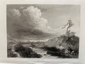 1841 Antique Print; The Prairie after Henry Beckwith - Picture 1 of 2