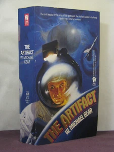 1st, signed by author, The Artifact by W Michael Gear (1990,PBO) - Picture 1 of 3