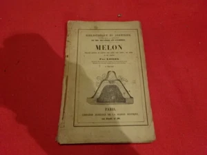 LOISEL - Melon, nouvelle méthode de cultiver cette plante sous cloches... - Imagen 1 de 7