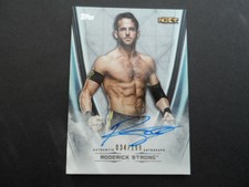 2020 TOPPS WWE UNDISPUTED AUTOGRAPH RODERICK STRONG 34/199
