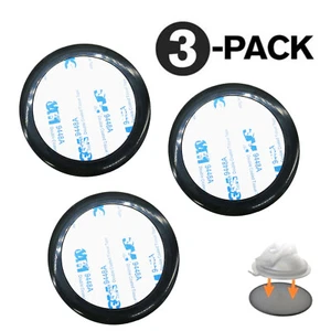 3- PACK Car Dashboard Suction Cup Mount Adhesive Base Disk For GPS Garmin Phone - Picture 1 of 8