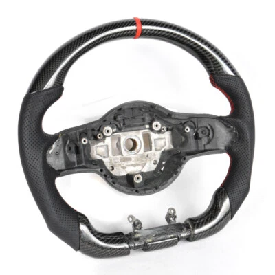 Volante de fibra de carbono para Mercedes Benz AMG GT 50 53 63 AMG GT S C G63 Foto 1 de 4