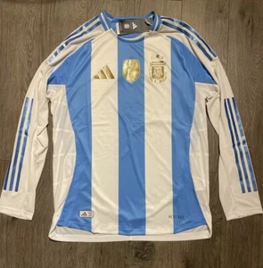Adidas Argentina Home Jersey 24/25 Long Sleeve Adult Large New - Picture 1 of 3