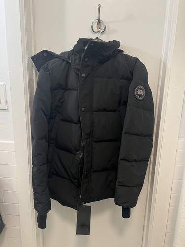 Parka Canada Goose Wyndham nuovo con etichetta NERA taglia large
