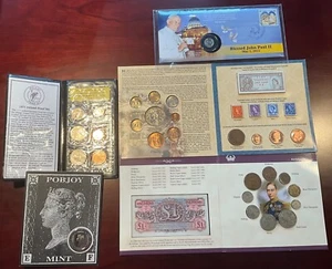 Assorted Lot of Assorted European Coin Sets - Bild 1 von 1