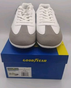 New In Box - Goodyear Octane GU206114 Sneakers - White/Grey - Men's Size 12 - Picture 1 of 12