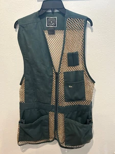 VTG 10x Vest Adult Medium Green Mesh Hunting Americas Finest Sport Clothing 10-X - Picture 1 of 5
