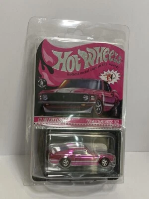 Mustang Boss 302 Hot Wheels Club 2020 rosa 70 exclusivo RLC artículo exacto mostrado nuevo Foto 1 de 3