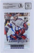 Henrik Lundqvist New York Rangers Autographed 2005-06 Upper Deck Item#13211649