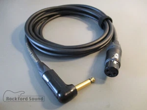 Mogami W2549 | Dorado XLR hembra a derecha 1/4" TS | Interconexión desequilibrada - Imagen 1 de 4