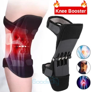 Rodilleras de soporte articular Power Spring cargadas rebote deportes elevación protección NUEVO - Imagen 1 de 15