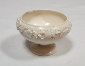 Wedgwood Weinrebe Zuckerdose 3" klein cremeweiß glasiert Slipcast Keramik England - Bild 1 von 10