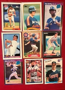 Junk Wax Rookies RC~You Pick~HOF/Stars~Griffey/Glavine/Walker/Jones++ - Picture 1 of 128