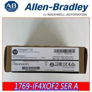 1PC New Sealed AB 1769-IF4XOF2 SER A CompactLogix 6 Pt A/I and A/O Module - Picture 1 of 4
