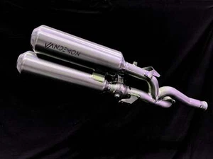 Harley Davidson Sportster S 1250cc Bimodal Stealth Titanium Slip-On Mufflers - Bild 1 von 10