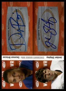 2010 SAGE Squared - Dual Autographs #A57 Dezmon Briscoe / Jordan Shipley - Picture 1 of 2