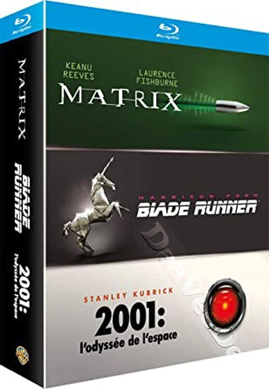 The Matrix + Blade Runner + 2001: A Space Odyssey NEW Blu-Ray 3-Disc Box Set - Image 1 of 1