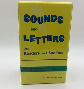 Sounds and Letters For Readers and Spellers Jane Fell Greene Cards Set - Picture 1 of 9