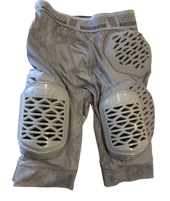 Gear Pro-Tec BSN Deportes Fútbol Pantalones Faja 5 Almohadillas Hombres Pequeño S Gris Protector Foto 1 de 4