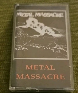 RARE Metal Massacre I Vintage Cassette Relativity Metal Blade METALL1CA EX - Picture 1 of 8