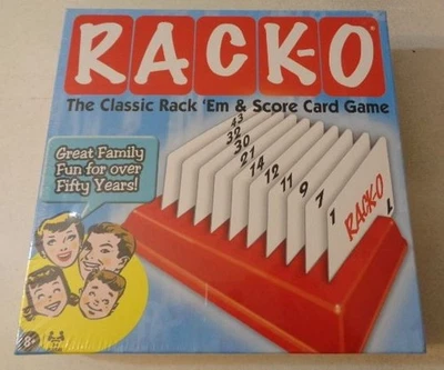 Winning Moves Games RACK-O Paquete Retro Juego de Cartas Paquete Básico - 6122 NUEVO Precintado Foto 1 de 4