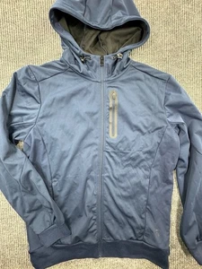 Mondetta Outdoor Project Jacket Mens Medium Hooded Full Zip Softshell Pockets - Picture 1 of 10