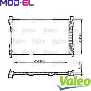 RADIATOR ENGINE COOLING 735144 FOR MERCEDES-BENZ C-CLASS/T-Model CLC-CLASS 2.1L - Picture 1 of 6