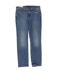 TOMMY HILFIGER Mens Mercer Straight Jeans W32 L32 Blue Cotton DA06 - Picture 1 of 5