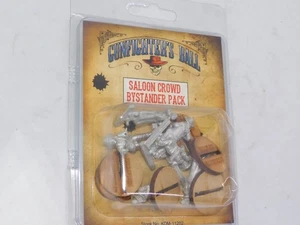 PACK DE ESPECTADORES DE PELOTAS DE PISTOLERO SALÓN MULTITUD KDM-11202 SALVAJE OESTE 28 MM - Imagen 1 de 2