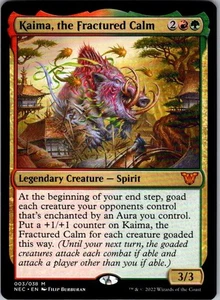 Kaima, the Fractured Calm M Commander: Kamigawa: Neon Dynasty 3 NM - Picture 1 of 1