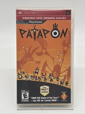 Patapon (Sony PSP, 2008) Complete CIB w/ Manual - Image 1 of 3