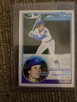1983 Topps Ryne Sandberg No83 - Изображение 1 из 2